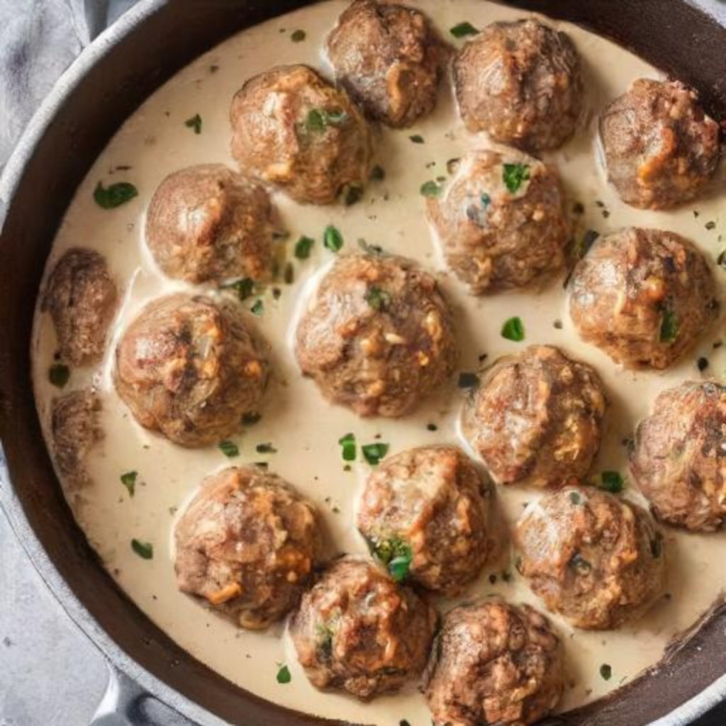 Meatballs In White Sauce