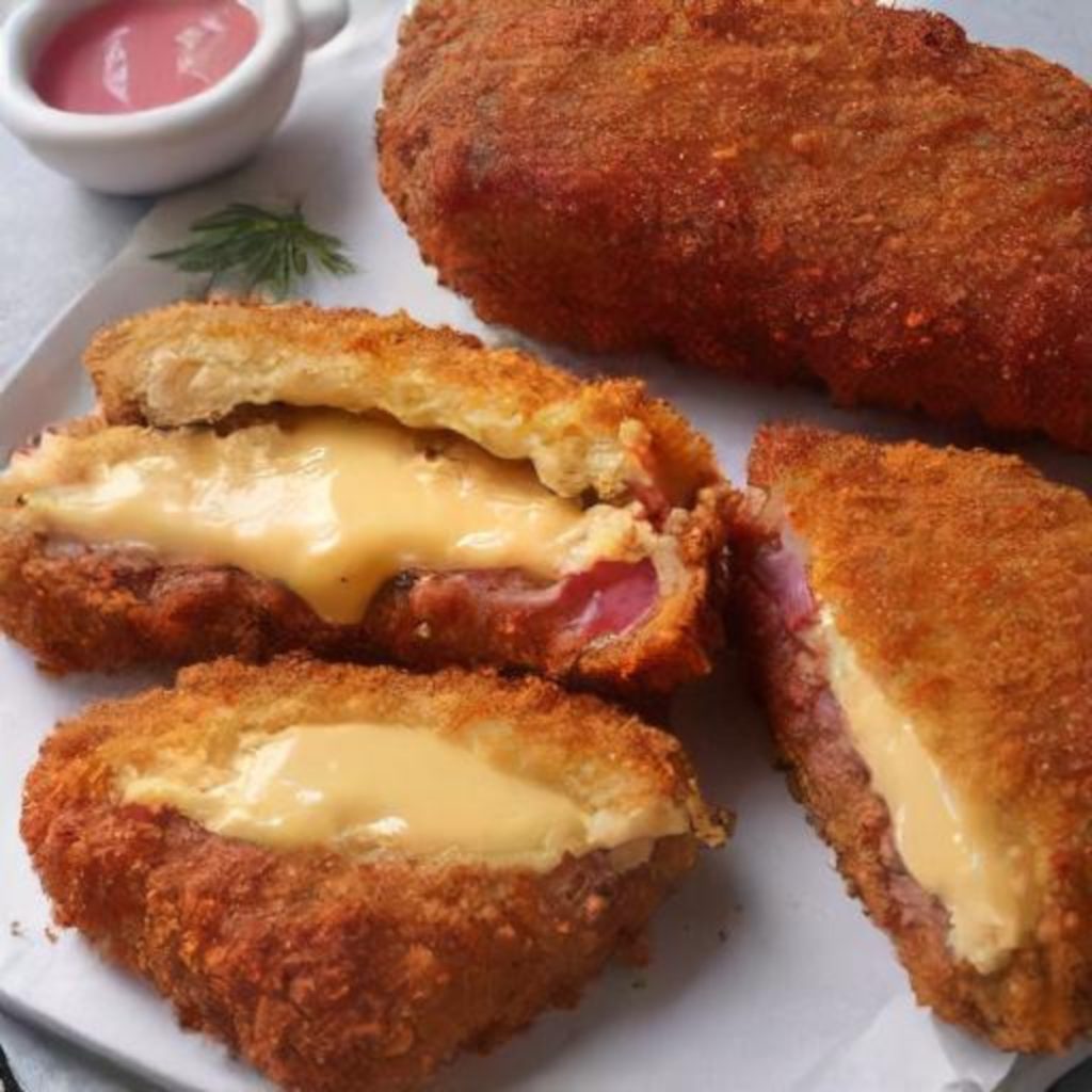 Breaded Stuffed Steak